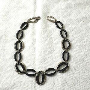 LIA Sophia Kiam Family Black Choker